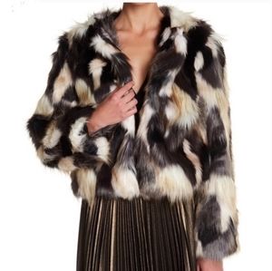 Romeo + Juliet Couture Faux Fur Jacket Size Small